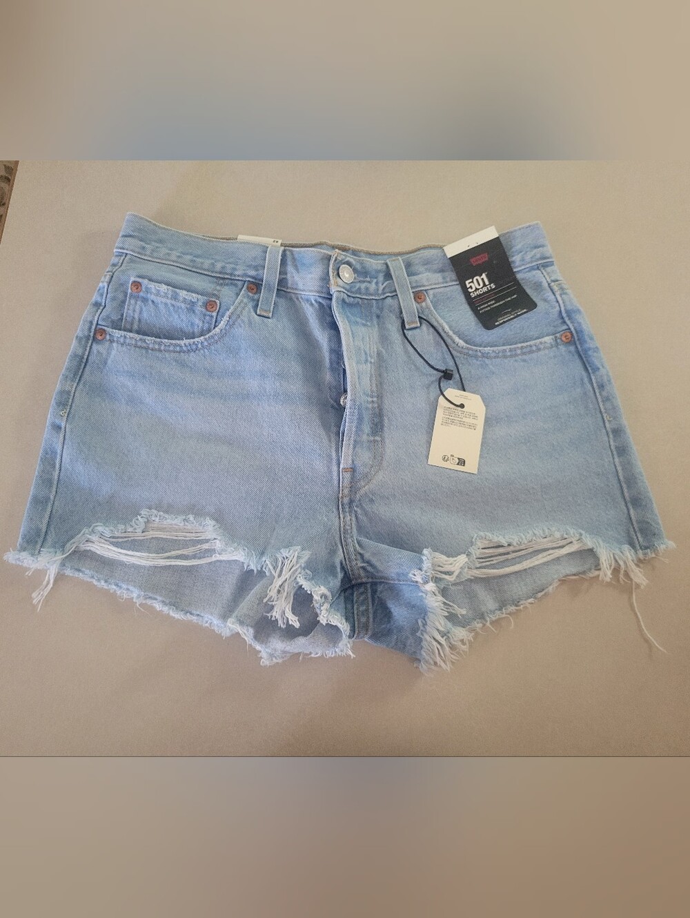501 Levi's High Rise Shorts